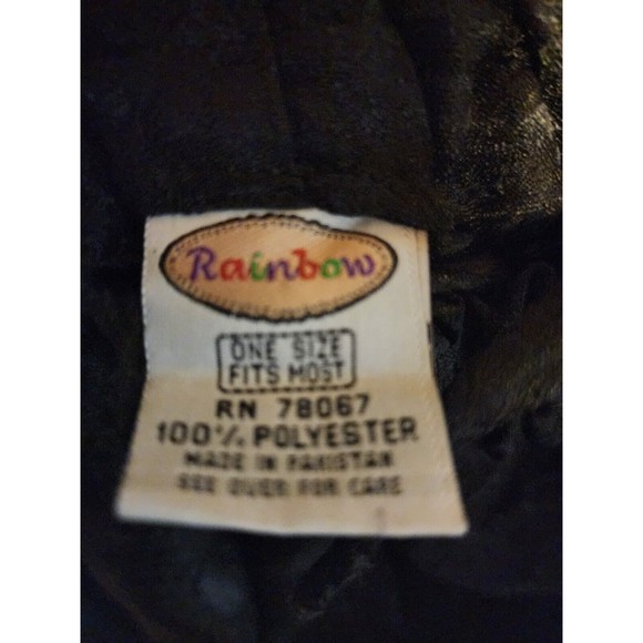 VTG Indian Pakistani African Bollywood Sherwani Caftan Kaftan dashki black gold - Picture 6 of 8